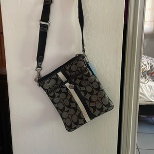 Black Coach crossbody